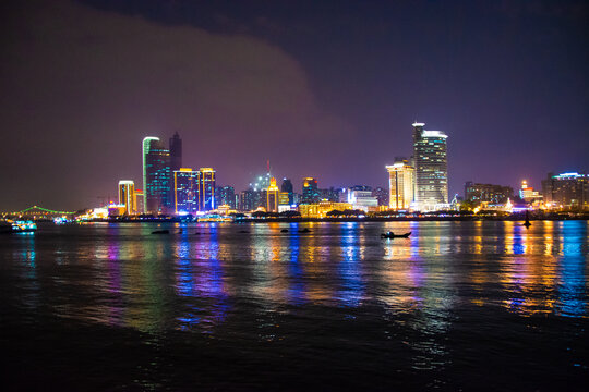 福建厦门鼓浪屿夜景