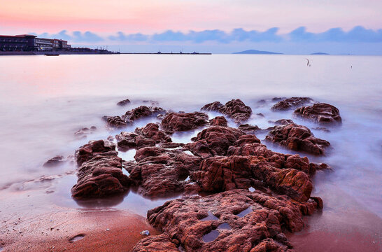 青岛大海风光