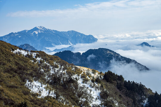 神农架雪景