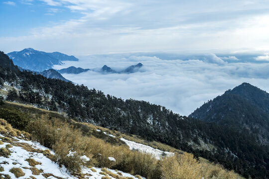 神农架雪景