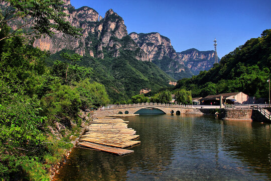 河南云台山南太行山