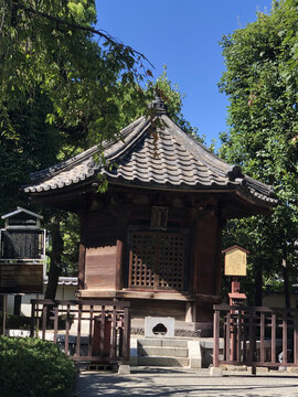 日本东京浅草寺都重宝六角亭