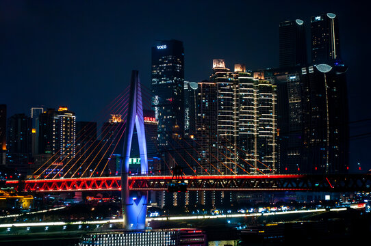 千厮门大桥夜景