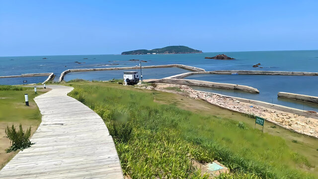 青岛威海那香海海边