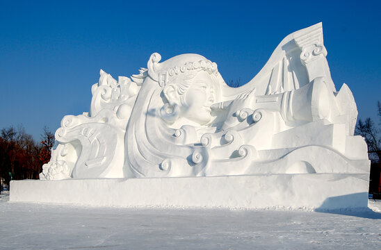 36届哈尔滨太阳岛雪博会雪雕展