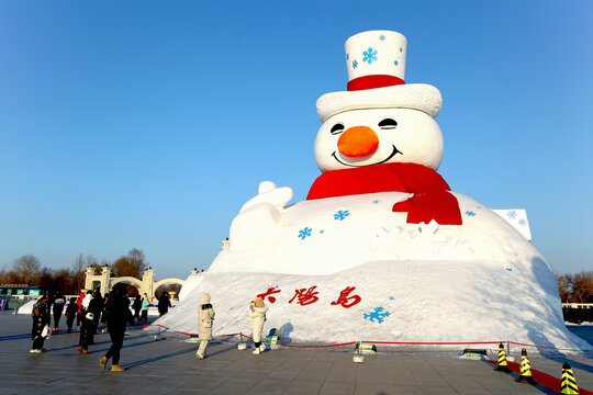 36届哈尔滨太阳岛雪博会雪雕展