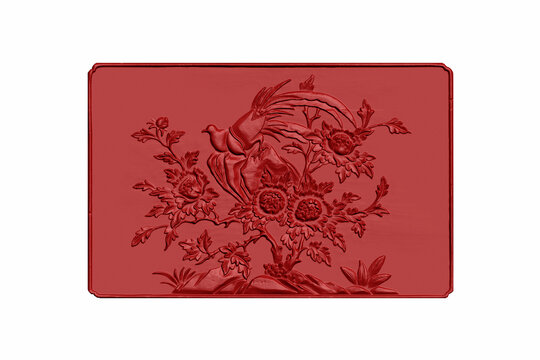 花鳥圖案雕刻