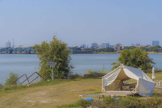 观龙岛露营区