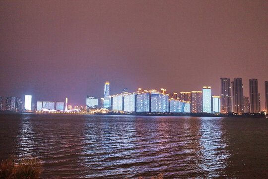 长沙湘江夜景