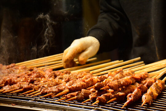 烤羊肉串