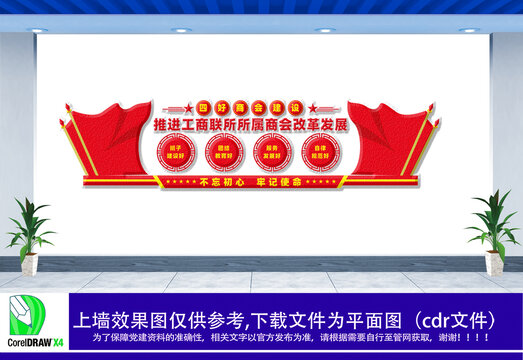 四好商會(huì)建設(shè)文化墻