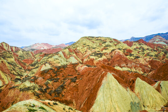 甘肃兰州水墨丹霞旅游景区