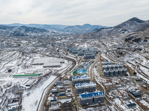 济南彩西路雪景