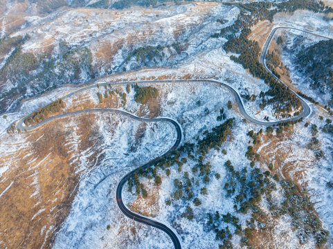 济南七星台盘山公路