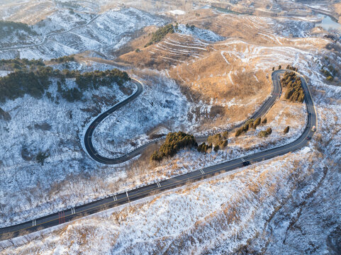 济南七星台盘山公路