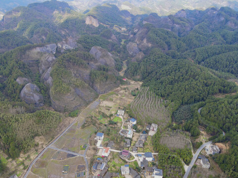 湖南崀山八角寨风光