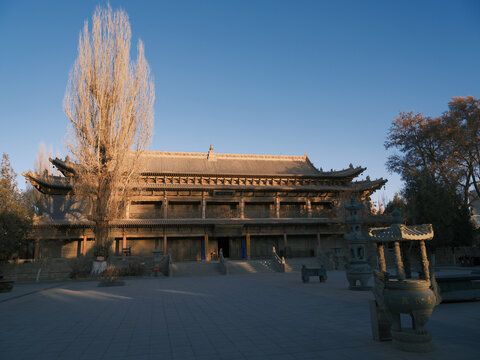 甘肃张掖市大佛寺