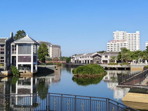 湖景