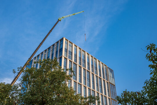 商业建筑施工现场