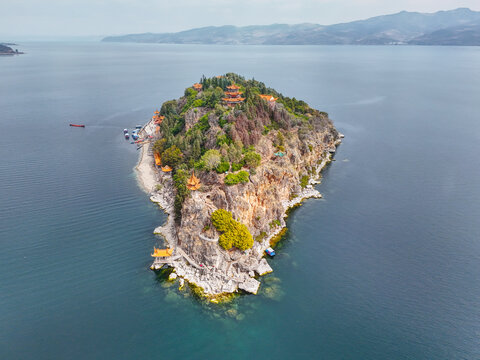 抚仙湖孤山岛