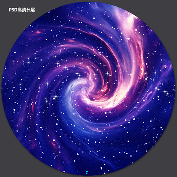 圆形星空软膜天花吊顶