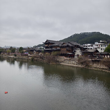 长汀古城风景