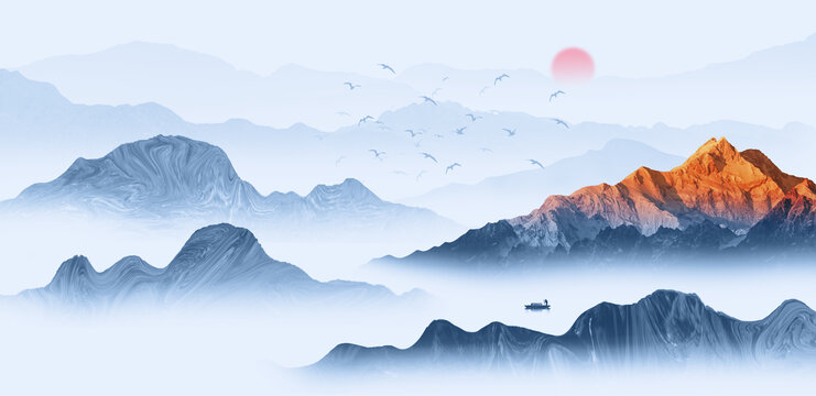 山水画