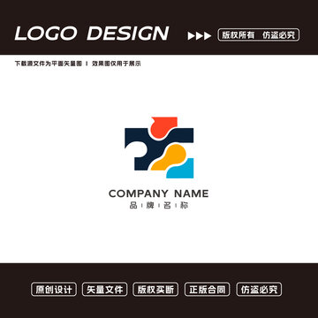 文化教育logo标志