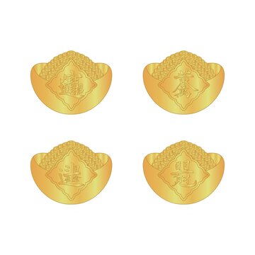 招財進寶日進斗金黃金萬兩