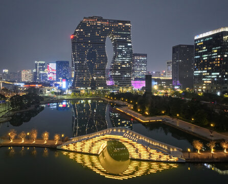 杭州印夜景