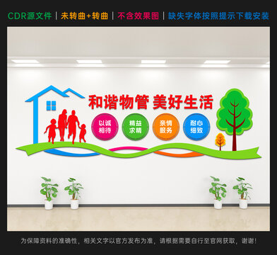 物業(yè)管理文化墻
