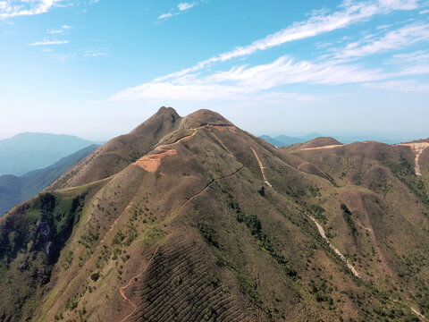 高州三官山三官顶航拍