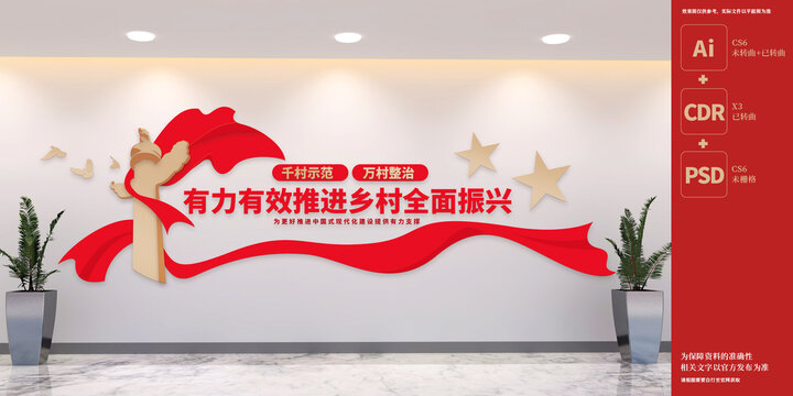 千萬工程黨建文化墻