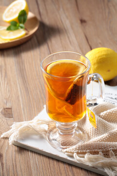 热柠檬红茶