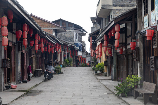 重庆大足雍溪里川剧景区美景