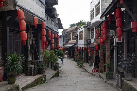 重庆大足雍溪里川剧景区美景