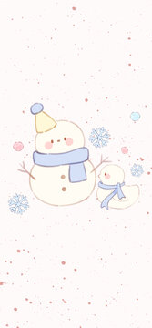 雪人鴨鴨