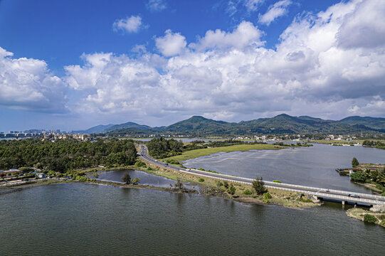 万宁市东澳镇神州半岛旅游公路