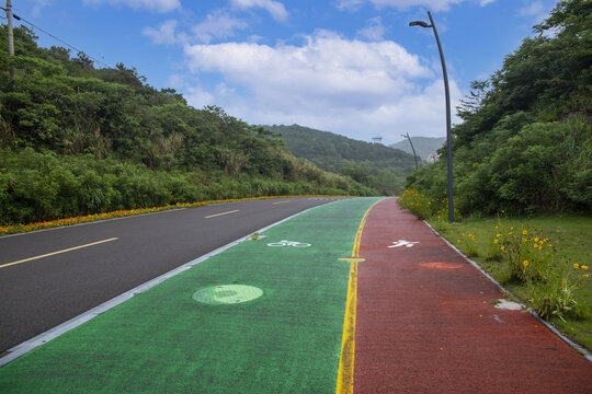 象山县半边山景区道路