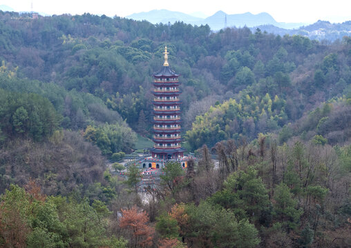 新昌大佛寺万佛塔