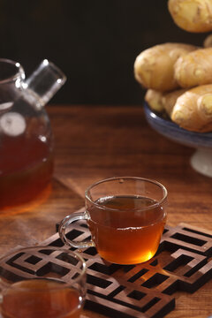 鲜生姜养生制品茶红糖