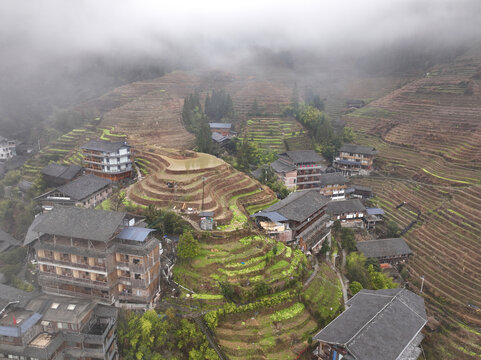 龙脊梯田山寨