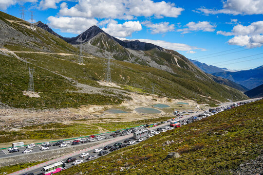 甘孜折多山景观