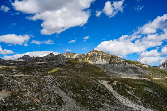 甘孜折多山景观