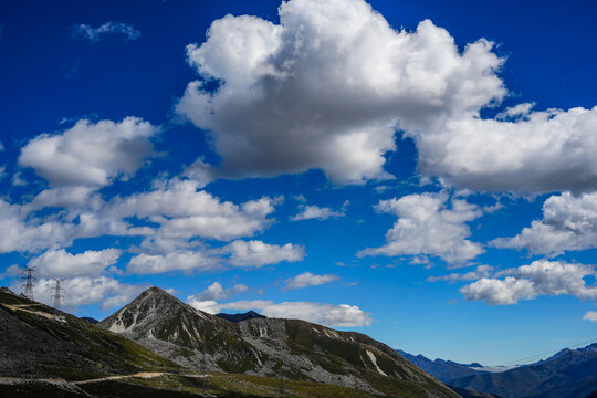 甘孜折多山景观