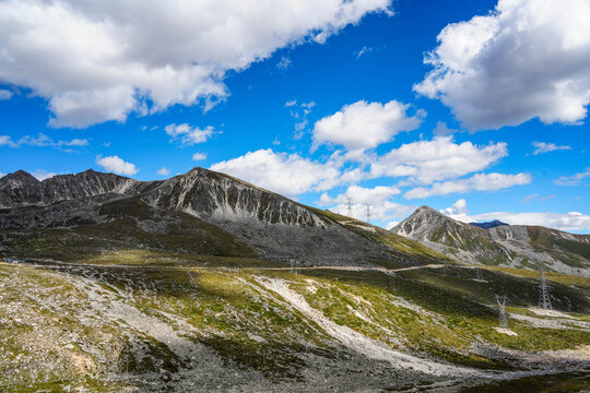 甘孜折多山景观