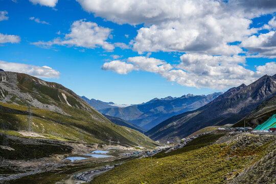 甘孜折多山景观