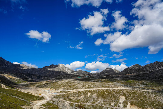 甘孜折多山景观