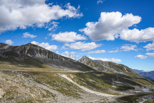 甘孜折多山景观