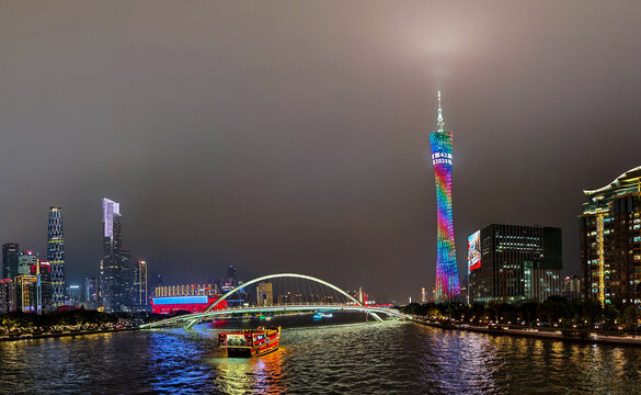 广州珠江夜景